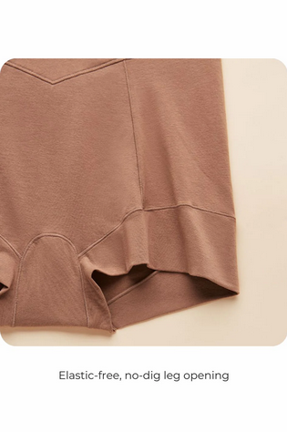 Pima Cotton Ultra High Rise Boyshort Misty Rose