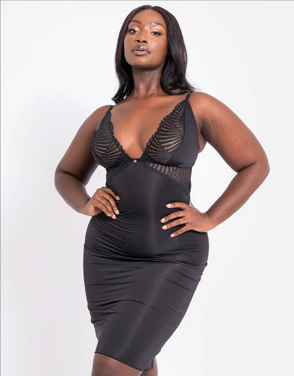 After Hours Slip Dress SN025326 Black