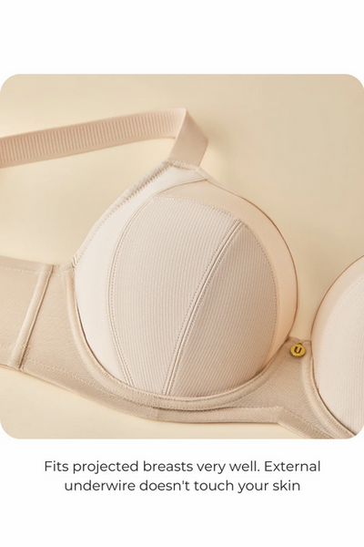 Cooling FlexWire Unpadded Full  Bra Champagne
