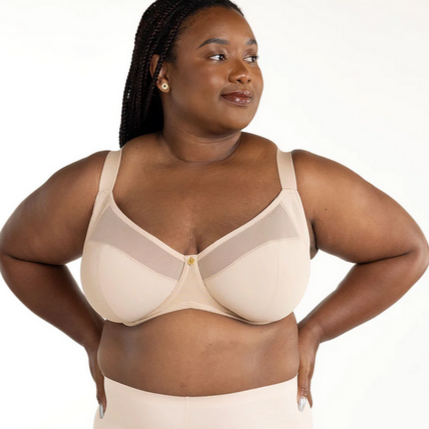 Cooling FlexWire Unpadded Full  Bra Champagne