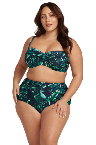 Raphael High Waist Swim Brief Palmspiration