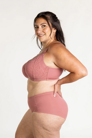 Cora Flexwire Nursing Bra Dark Rose