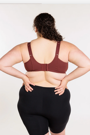 Pulse FlexWire Sports Bra Merlot