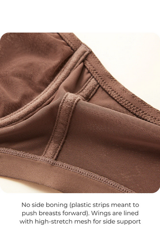 Zoe Seamless Full Cup Crown Blue