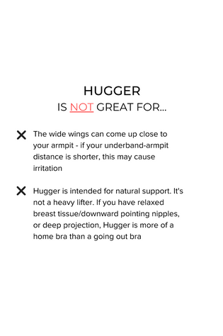 Hugger Smooth Lace Wirefree Champagne