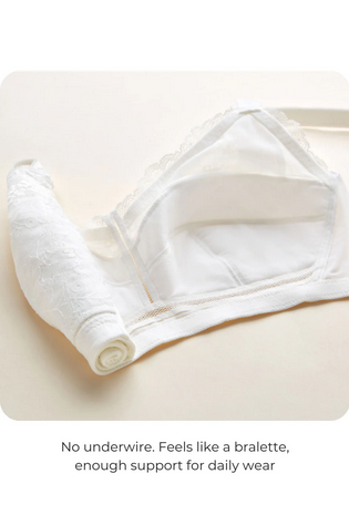 Hugger Smooth Lace Wirefree Champagne