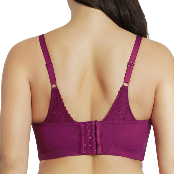 Mia Lace Bralette P5951 Blackberry