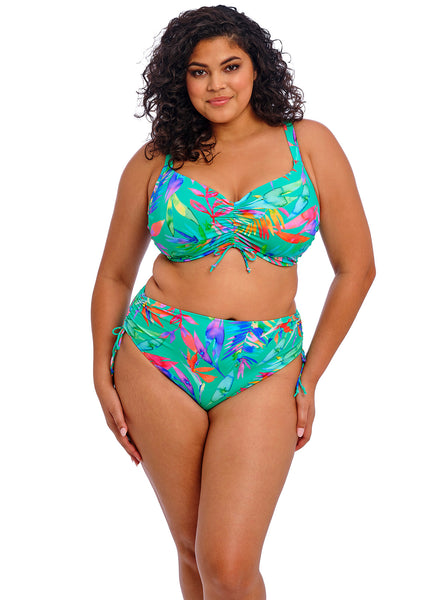 Toyama Tides Adjustable Bikini Brief ES802273 Jade