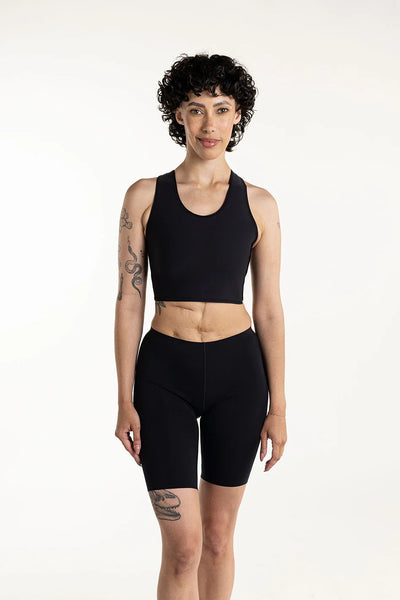 Adjustable Chest Binder Black