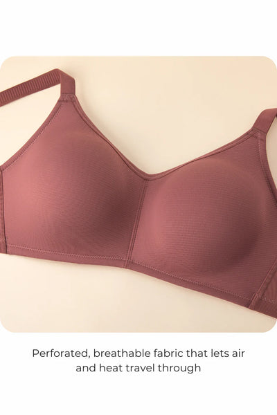 Cooling Wireless Unpadded Deep Crimson