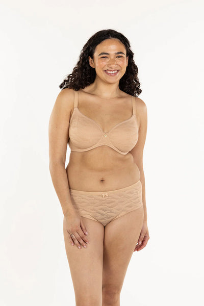 Malou Seamless Demi Champagne