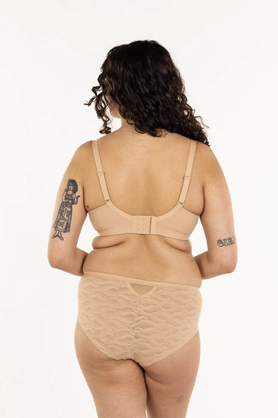 Malou Seamless Demi Champagne