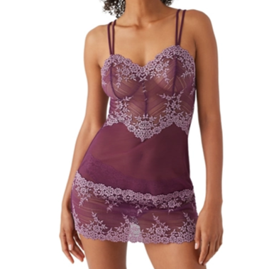 Embrace Lace Chemise 814191 Italian Plum/Valerian