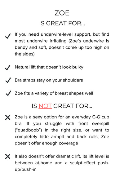 Zoe Seamless Full Cup Mocha