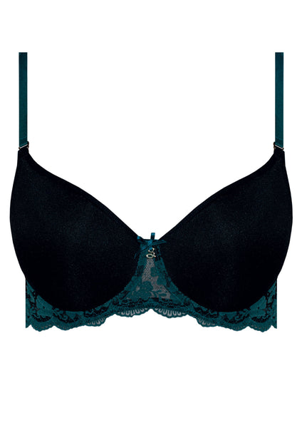 Scarlett Tshirt A460 Black/Azure