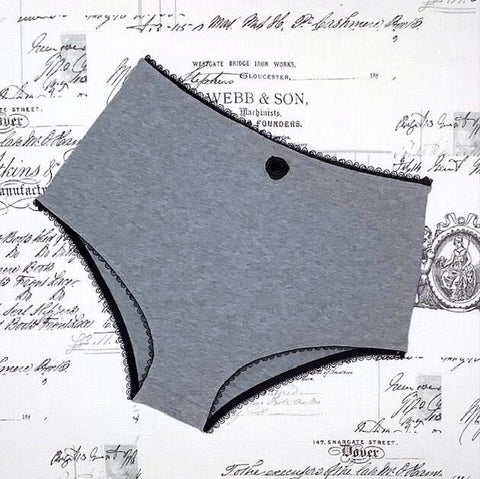 Ingrid High Brief Grey