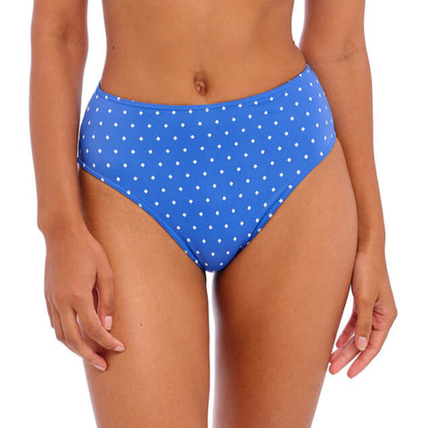 Jewel Cove High Waist/Leg Brief AS7236 Azure