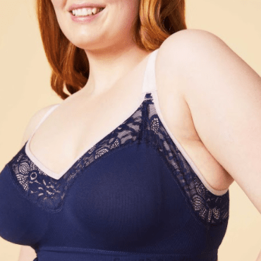 Sugar Candy Luxe Seamless Wirefree 28-8006 Navy