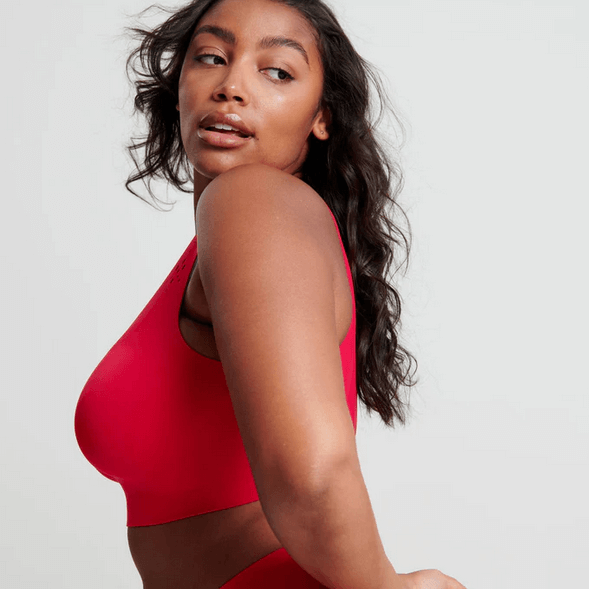 Defy Wirefree Bra Ruby