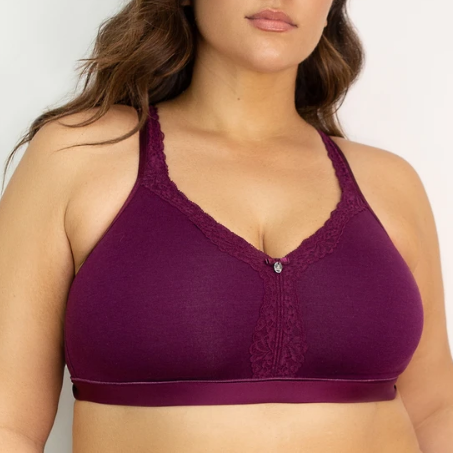 Cotton Luxe Wirefree 1010 Plum